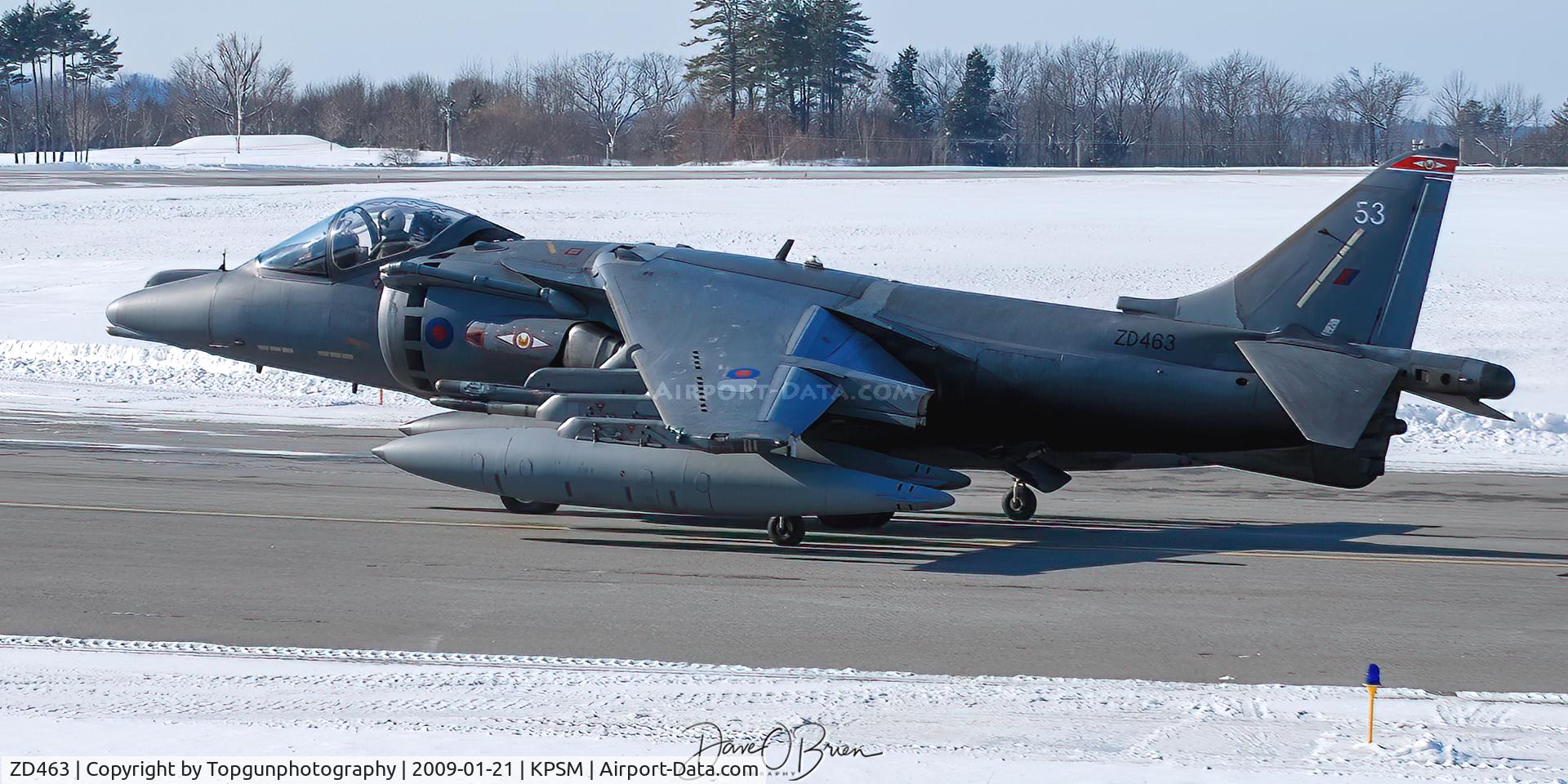 ZD463, British Aerospace Harrier GR.7 C/N P53, 2nd group