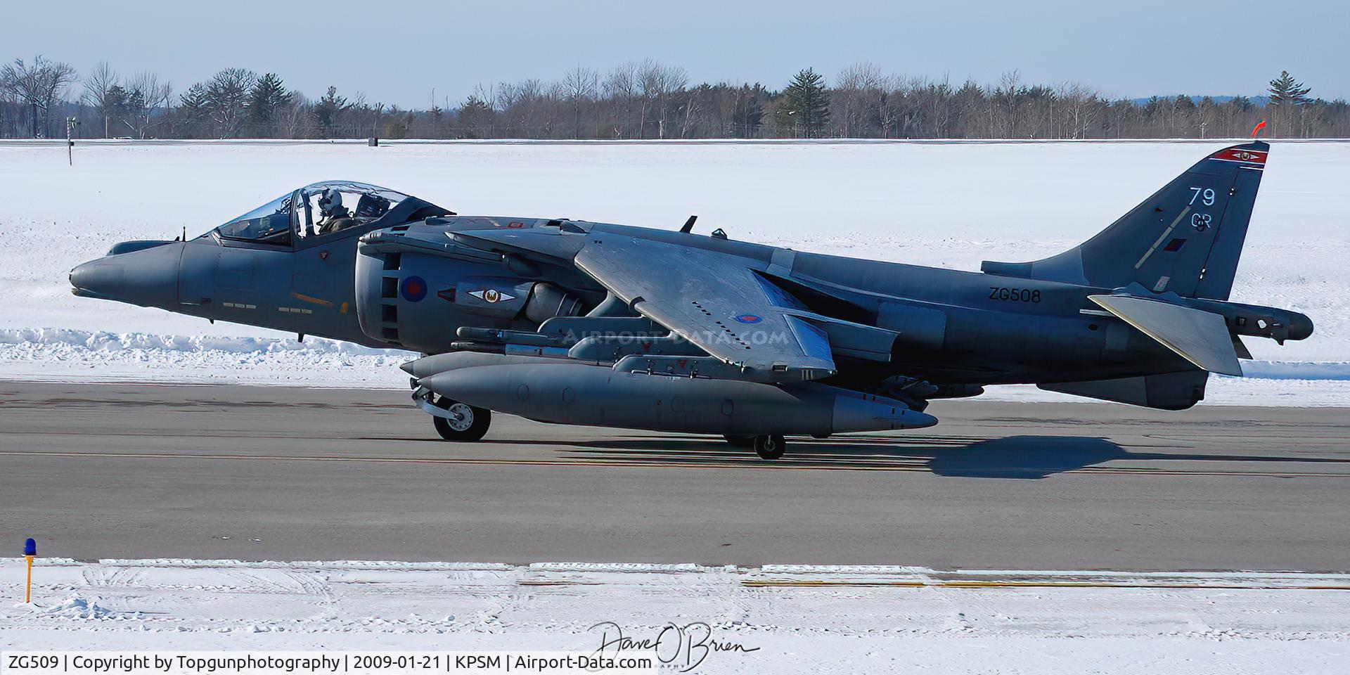 ZG508, 1991 British Aerospace Harrier GR.9 C/N P79, ASCOT45