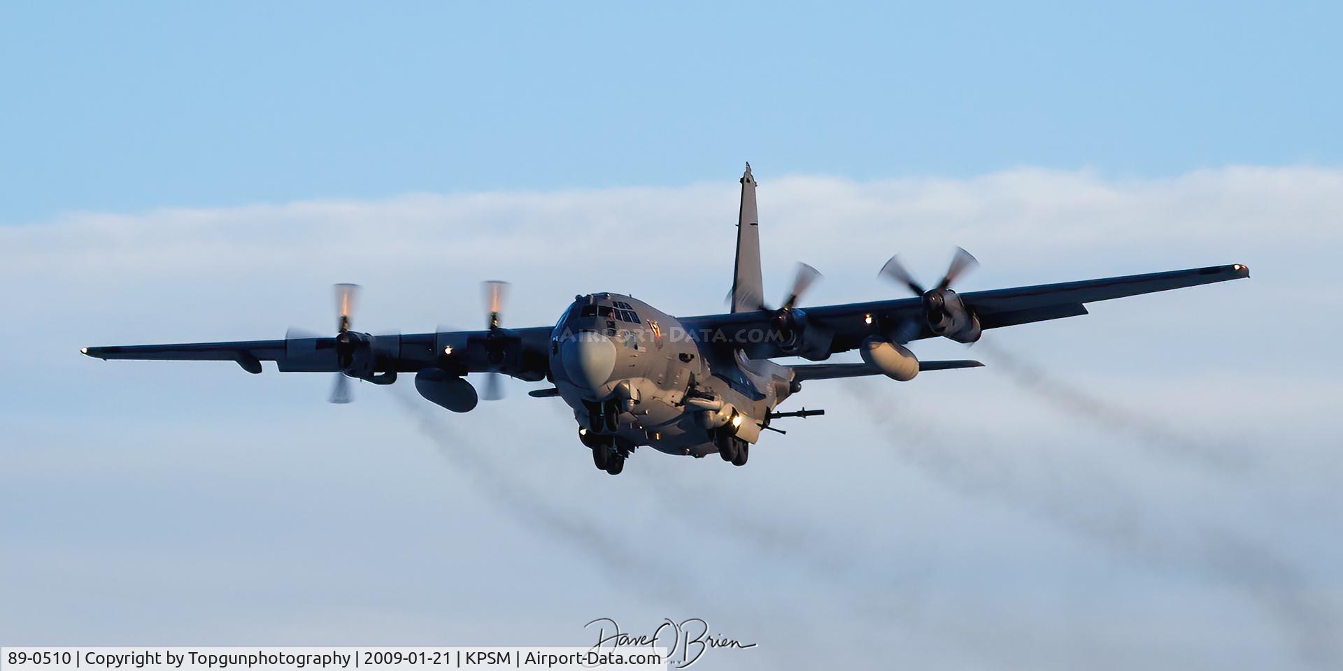 89-0510, 1989 Lockheed AC-130U Spooky II C/N 382-5229, REACH522