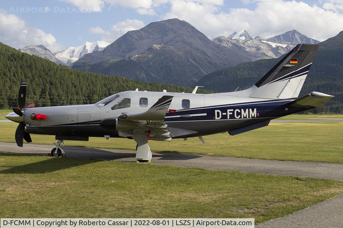 D-FCMM, 2012 Daher TBM-940 C/N 1351, Samedan Airport