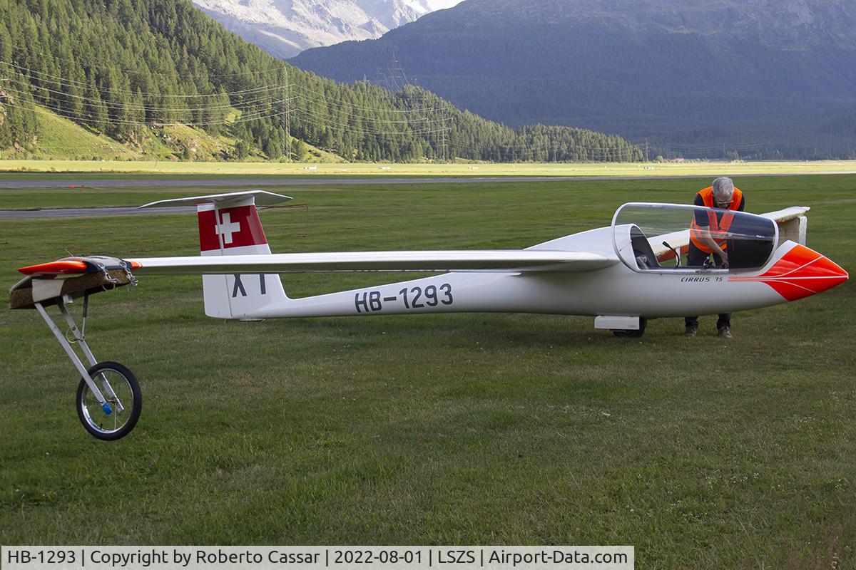 HB-1293, Standard Cirrus Standard Cirrus C/N 625, Samedan Airport