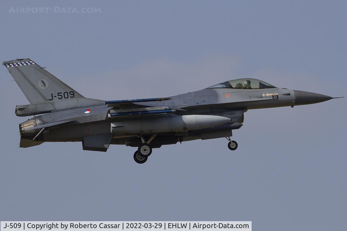 J-509, General Dynamics F-16AM Fighting Falcon C/N 6D-148, Frisian Flag 2022