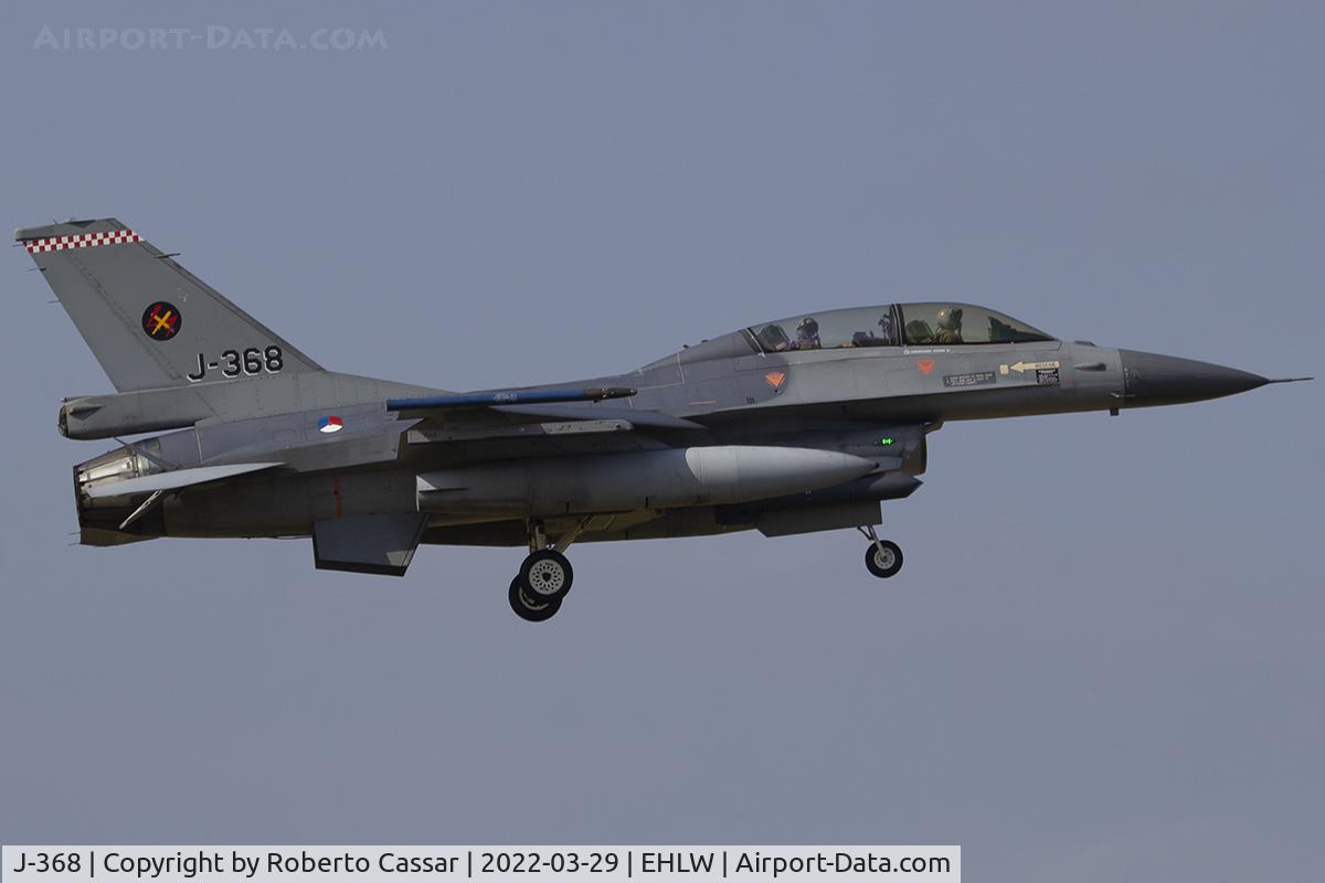 J-368, 1986 Fokker F-16B Fighting Falcon C/N 6E-31, Frisian Flag 2022