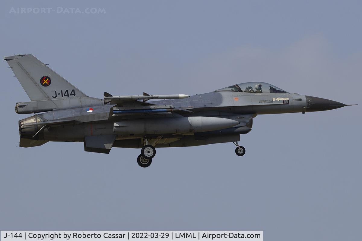 J-144, Fokker F-16AM Fighting Falcon C/N 6D-134, Frisian Flag 2022