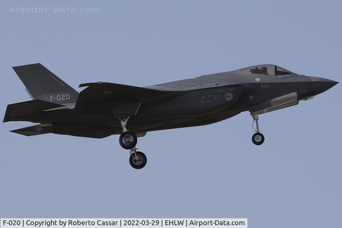 F-020, 2021 Lockheed Martin F-35A Lightning II C/N AN-20, Frisian Flag 2022
