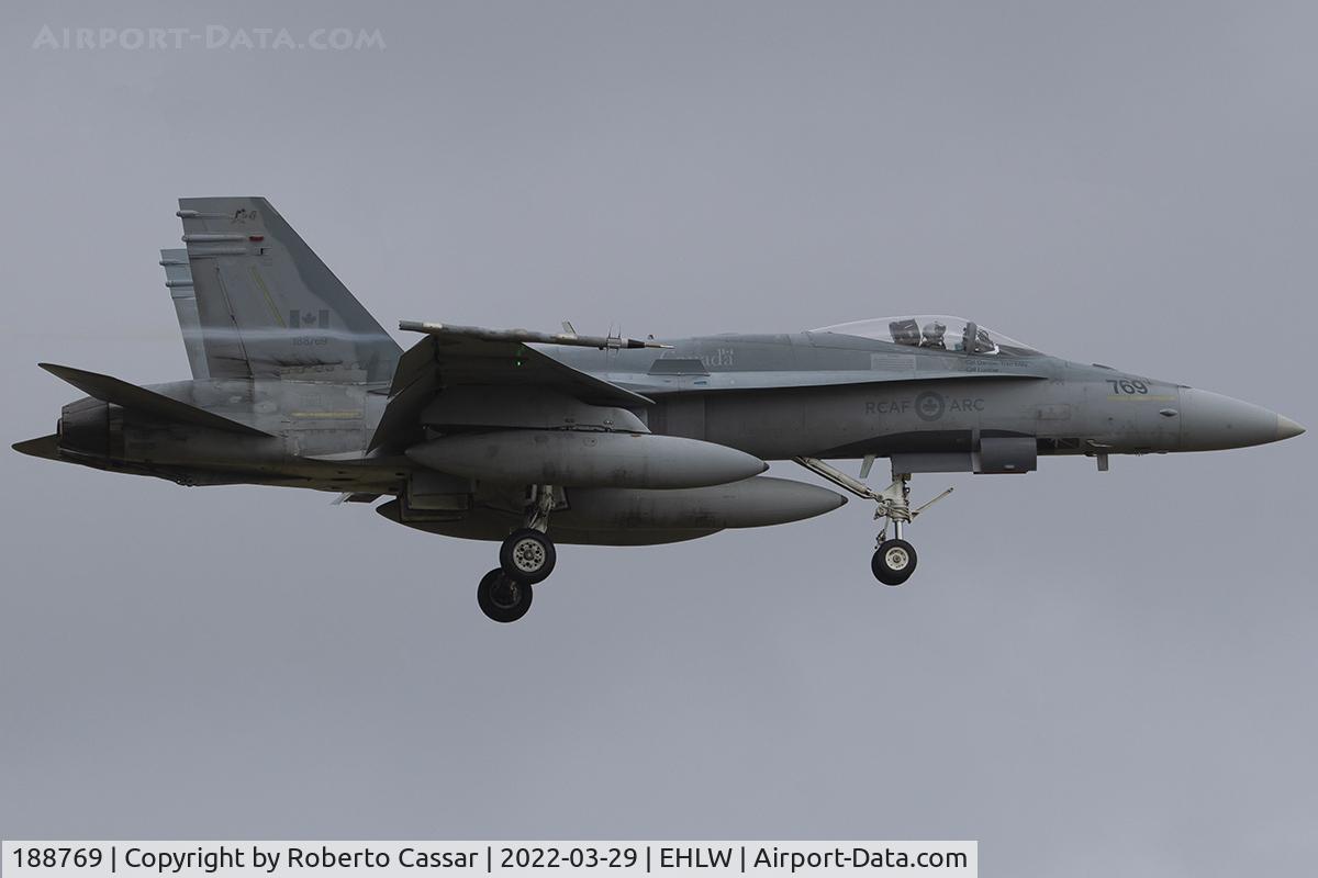 188769, 1986 McDonnell Douglas CF-188A Hornet C/N 0485/A400, Frisian Flag 2022