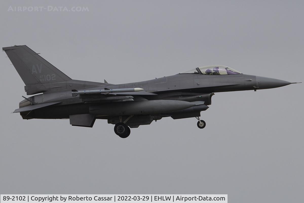 89-2102, 1989 General Dynamics F-16CG Night Falcon C/N 1C-255, Frisian Flag 2022