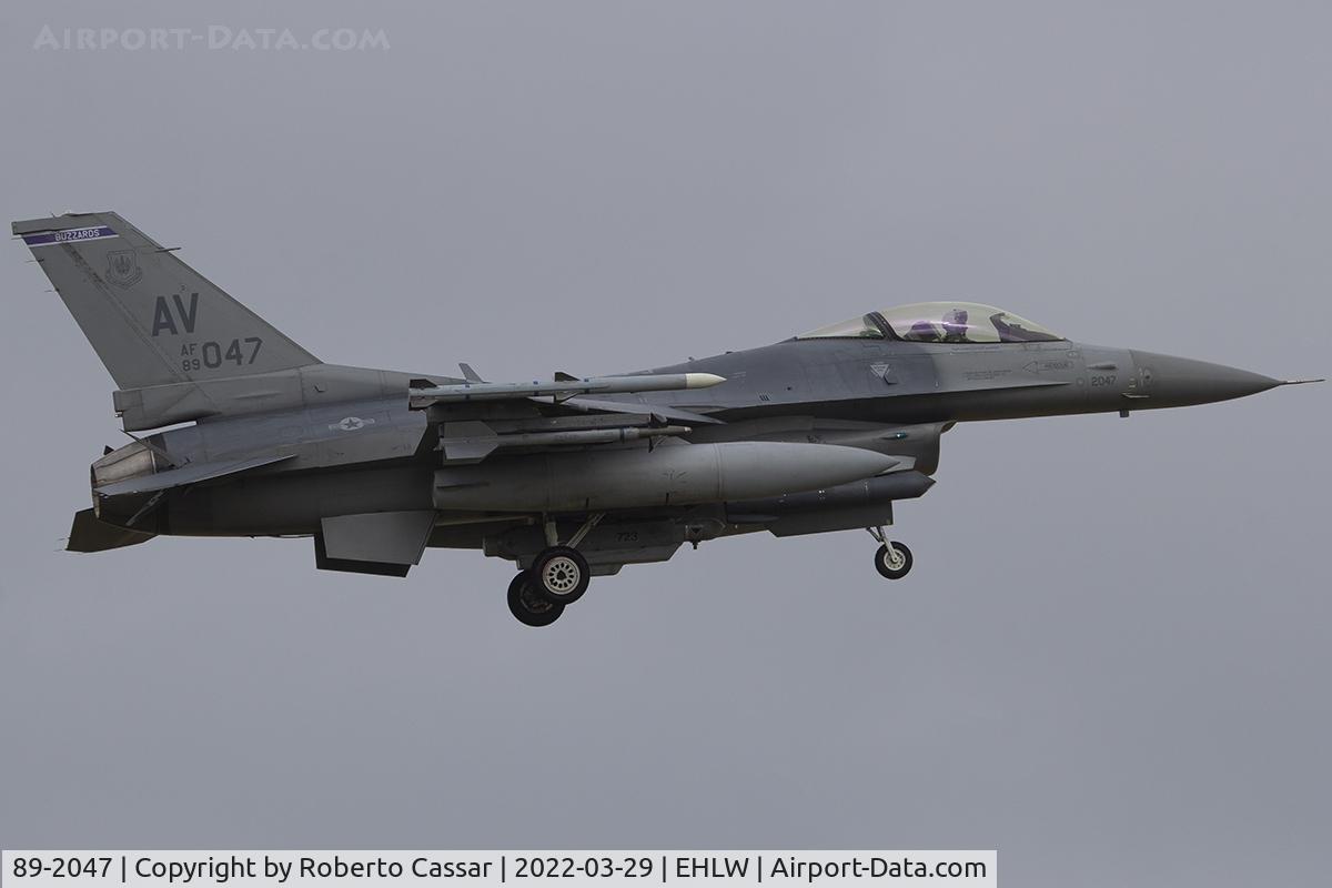 89-2047, 1989 General Dynamics F-16C Fighting Falcon C/N 1C-200, Frisian Flag 2022