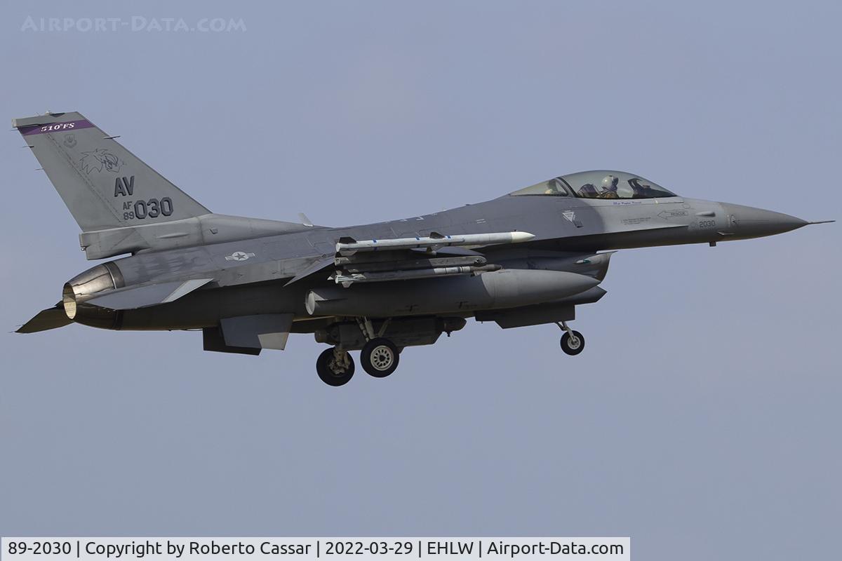 89-2030, 1989 General Dynamics F-16CM Fighting Falcon C/N 1C-183, Frisian Flag 2022