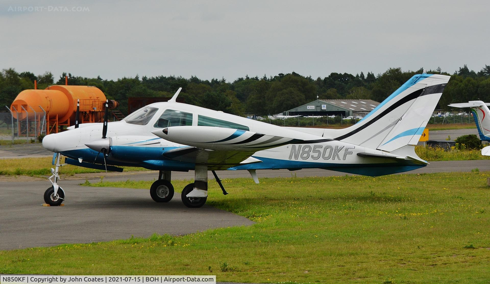 N850KF, 1970 Cessna 310Q C/N 310Q0041, Visitor at Bliss Avn.