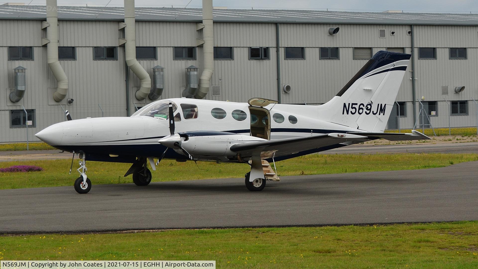 N569JM, 1980 Cessna 414A Chancellor C/N 414A-0425, At Bliss Avn.