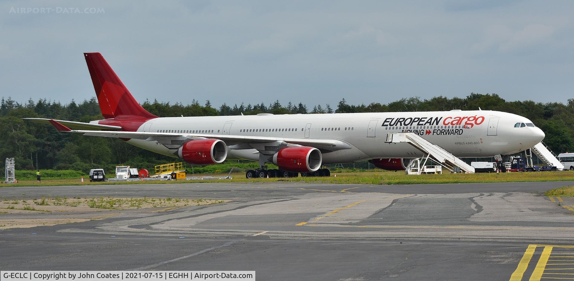 G-ECLC, 2006 Airbus A340-642 C/N 768, Being readied for duty