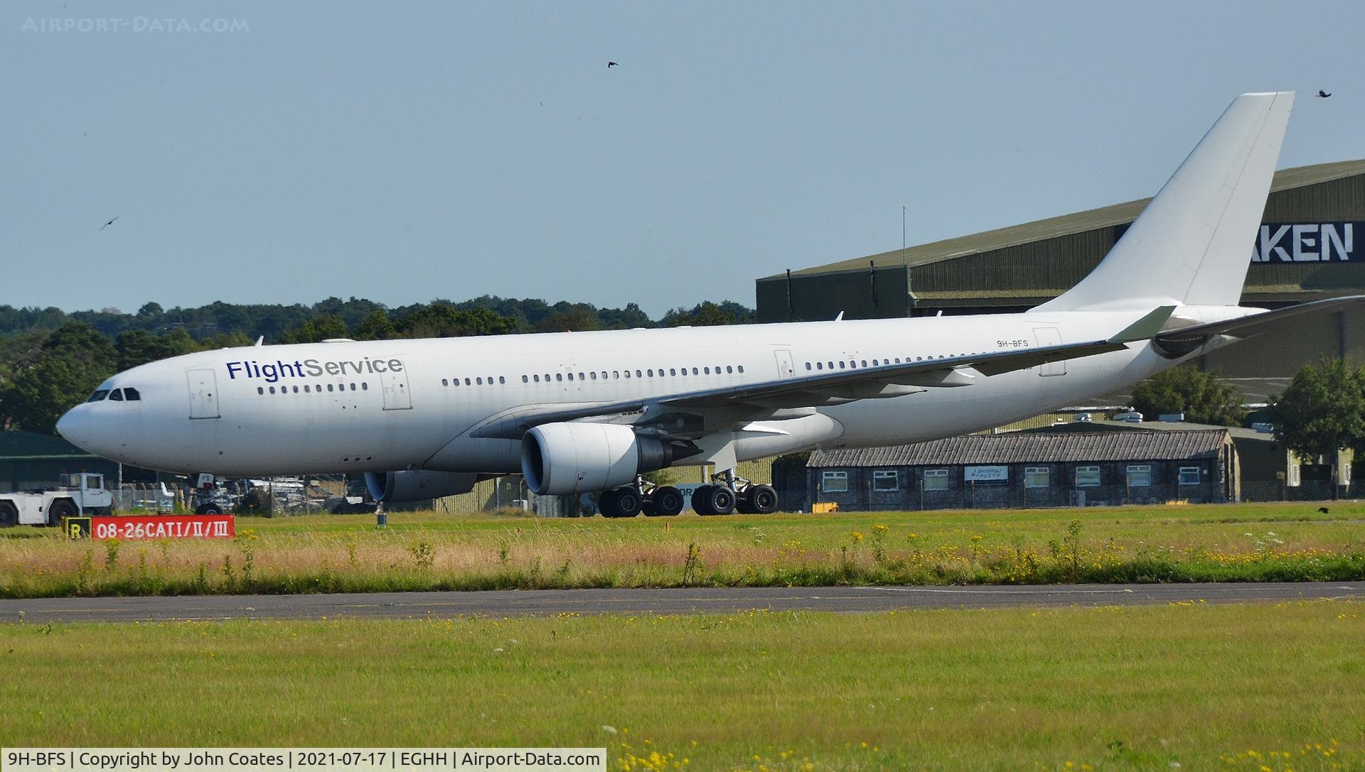 9H-BFS, 2002 Airbus A330-203 C/N 472, At Cargo parking