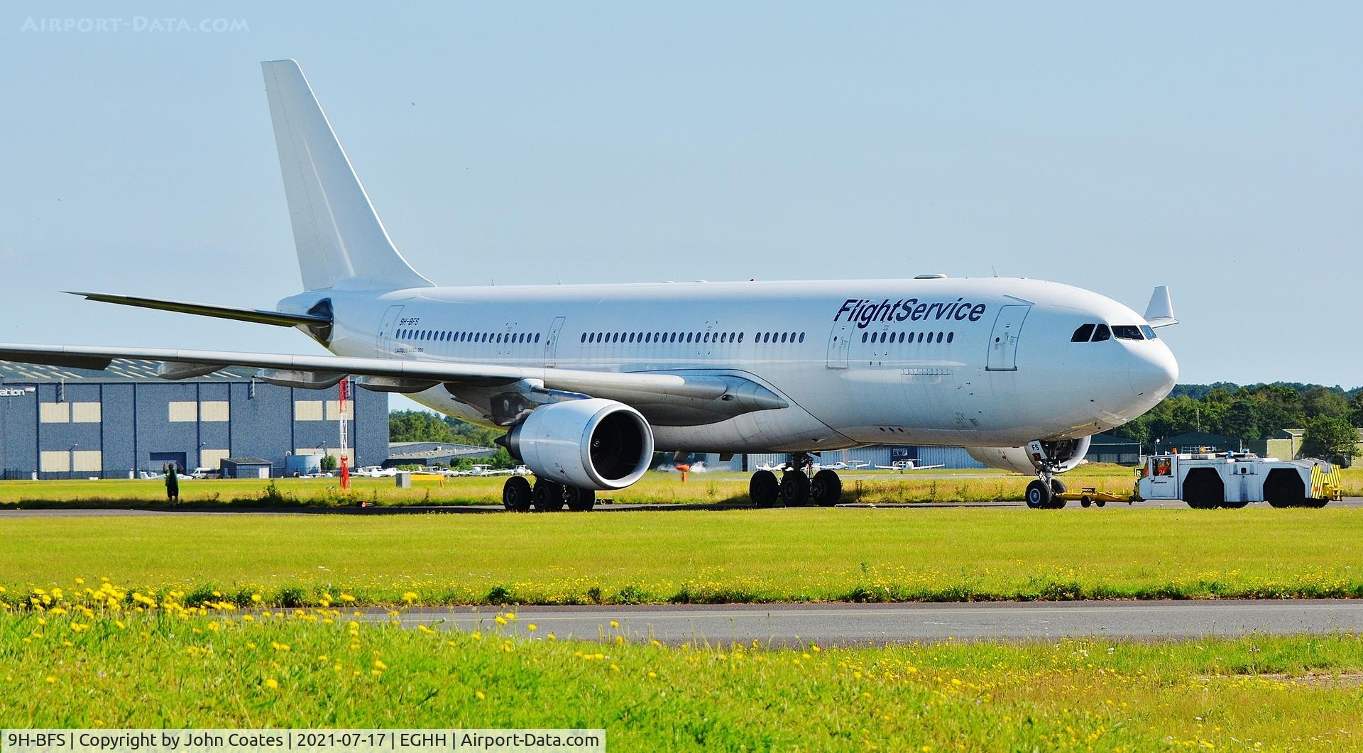 9H-BFS, 2002 Airbus A330-203 C/N 472, Departing