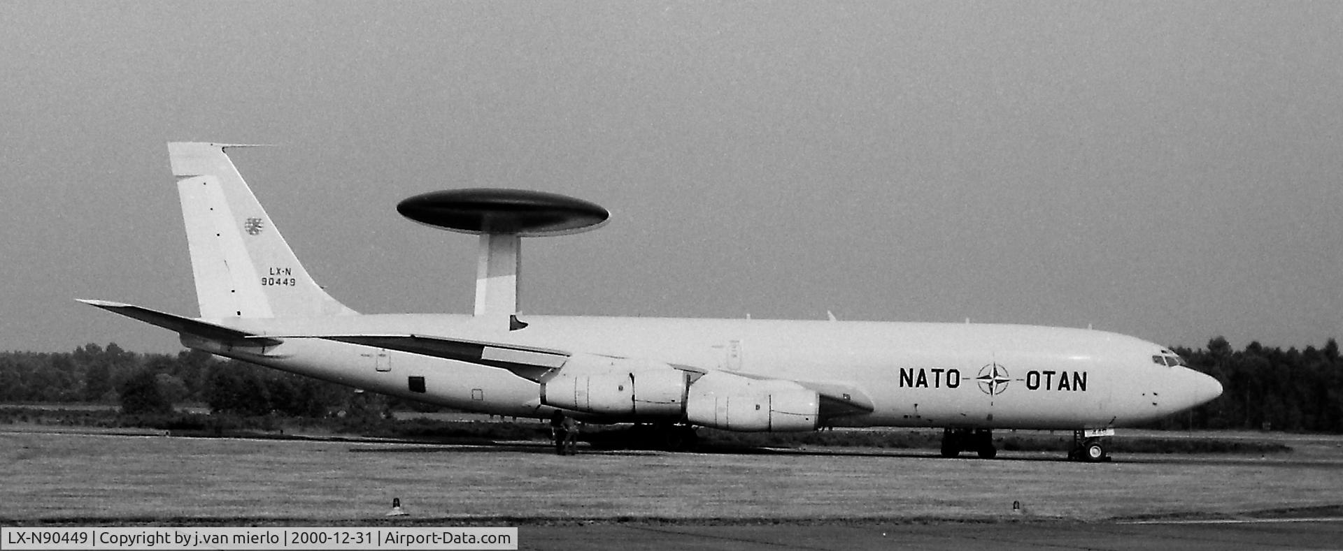 LX-N90449, 1983 Boeing E-3A Sentry C/N 22844, Belgium