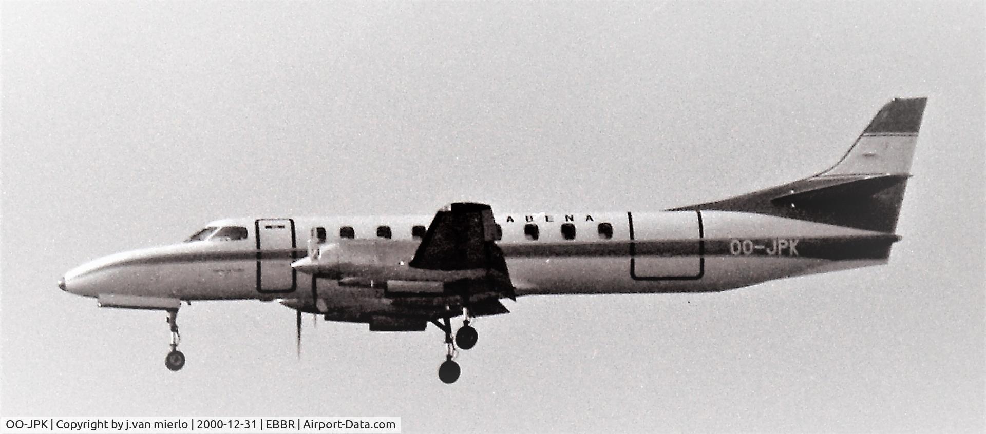 OO-JPK, 1977 Swearingen SA-226TC Metro C/N TC-247, Brussels