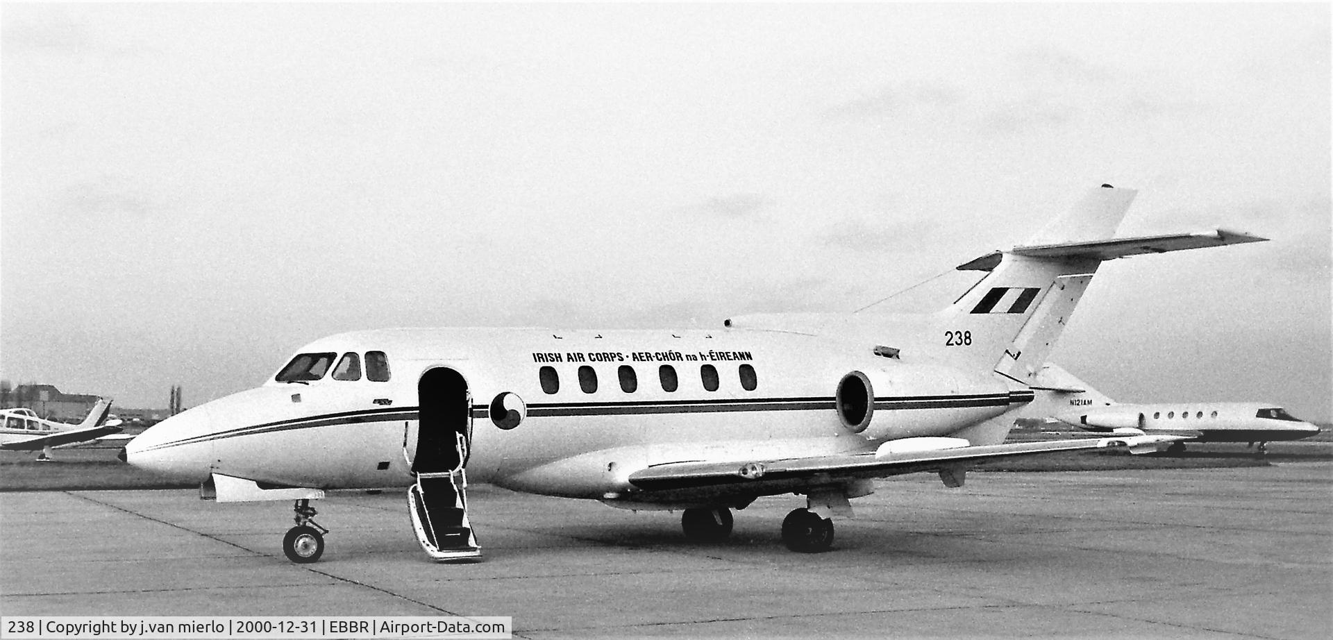 238, 1980 British Aerospace HS.125-700B C/N 257082, Belgium
