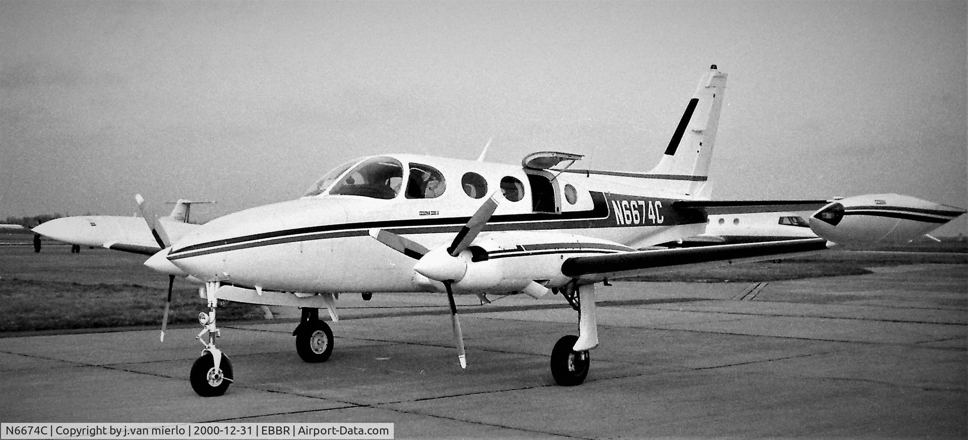 N6674C, 1980 Cessna 335 C/N 335-0058, Belgium
