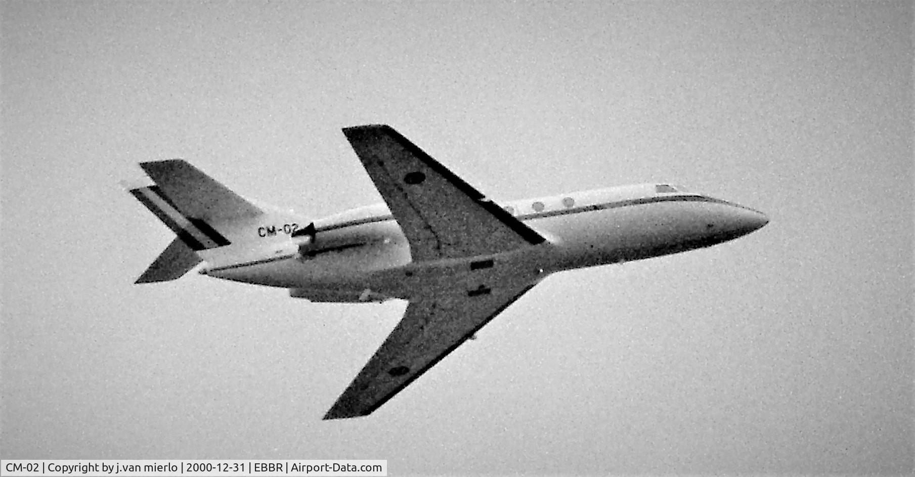 CM-02, 1973 Dassault Falcon (Mystere) 20E C/N 278, Climbing out of Brussels