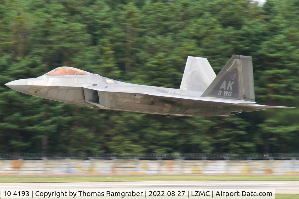 10-4193, Lockheed Martin F-22A Raptor C/N 4193, USA - Air Force Lockheed Martin F-22A Raptor