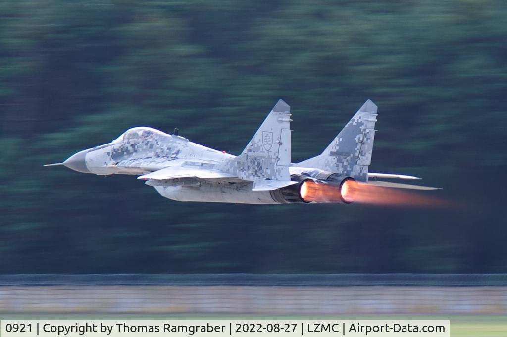 0921, Mikoyan-Gurevich MiG-29AS C/N 2960535409, Slovakia - Air Force Mikoyan Gurevich MiG 29AS