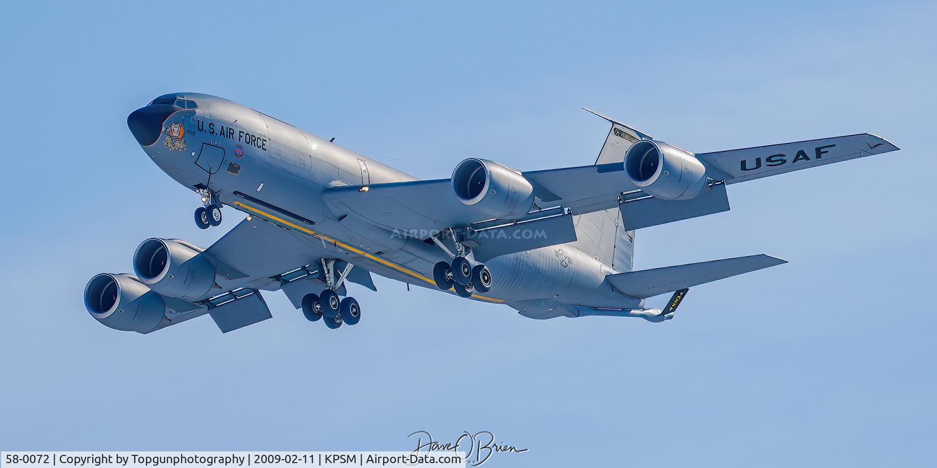 58-0072, 1958 Boeing KC-135T Stratotanker C/N 17847, SPUR81
