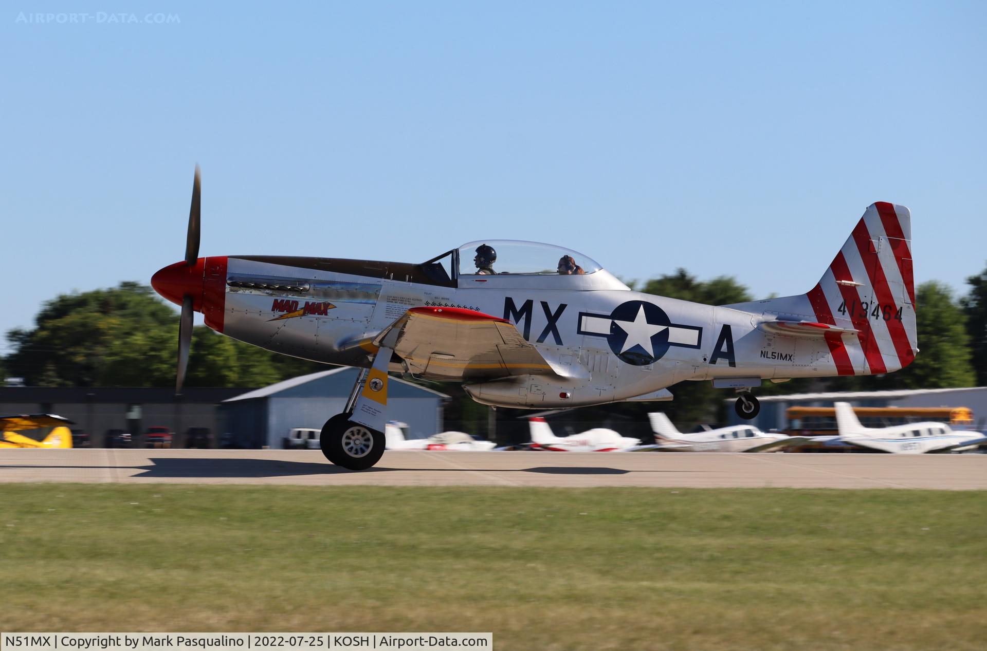 N51MX, 1944 North American F-51D Mustang C/N 45-11559, North American P-51D