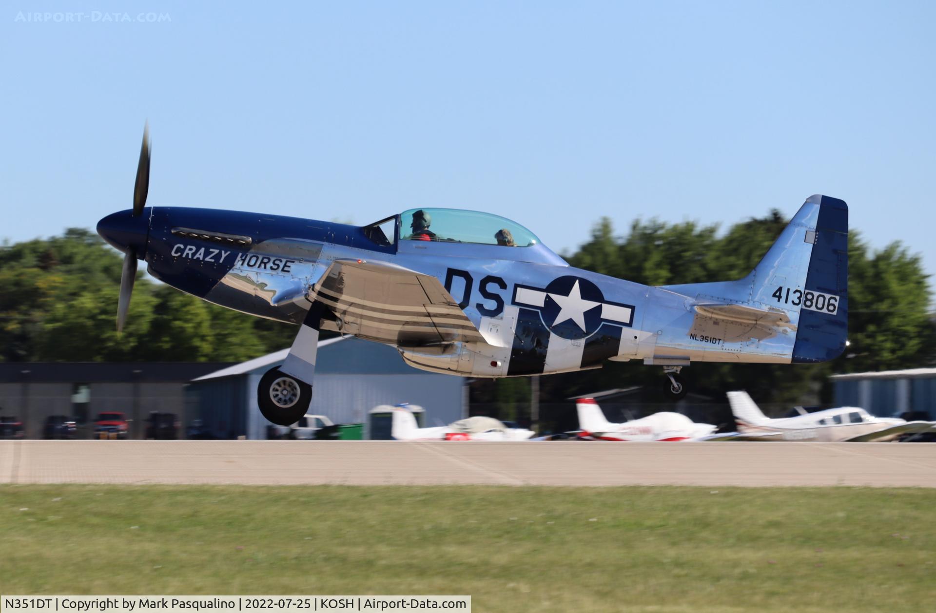 N351DT, 1944 North American P-51D Mustang C/N 122-41042, North American P-51D