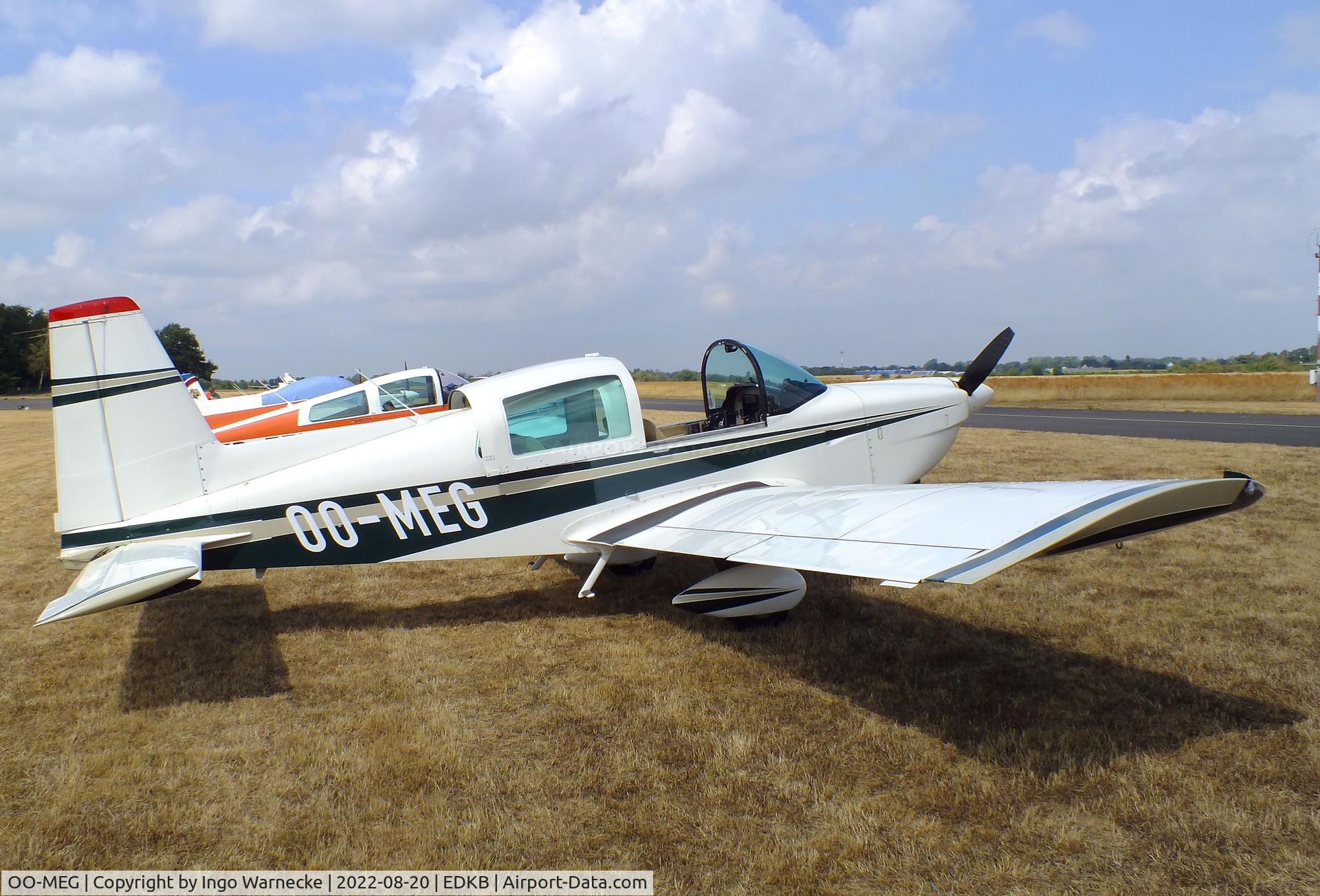 OO-MEG, 1993 American General AG-5B Tiger C/N 10171, Grumman American (American General) AG-5B Tiger (AA-5B) at the 2022 Grumman Fly-in at Bonn-Hangelar airfield