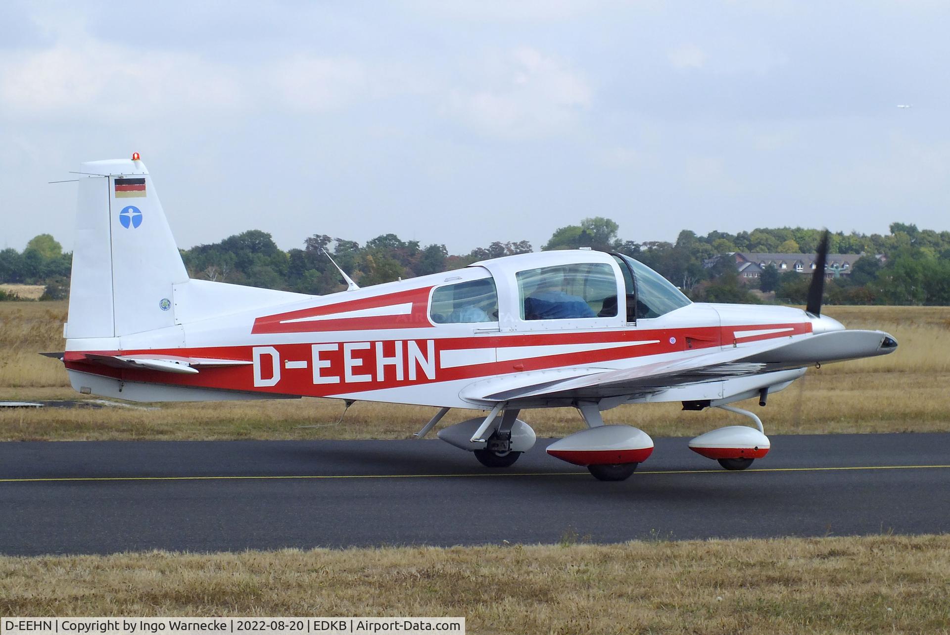 D-EEHN, 1973 Grumman American AA-5 Traveler C/N AA5-0345, Grumman American AA-5 Traveler at the 2022 Grumman Fly-in at Bonn-Hangelar airfield