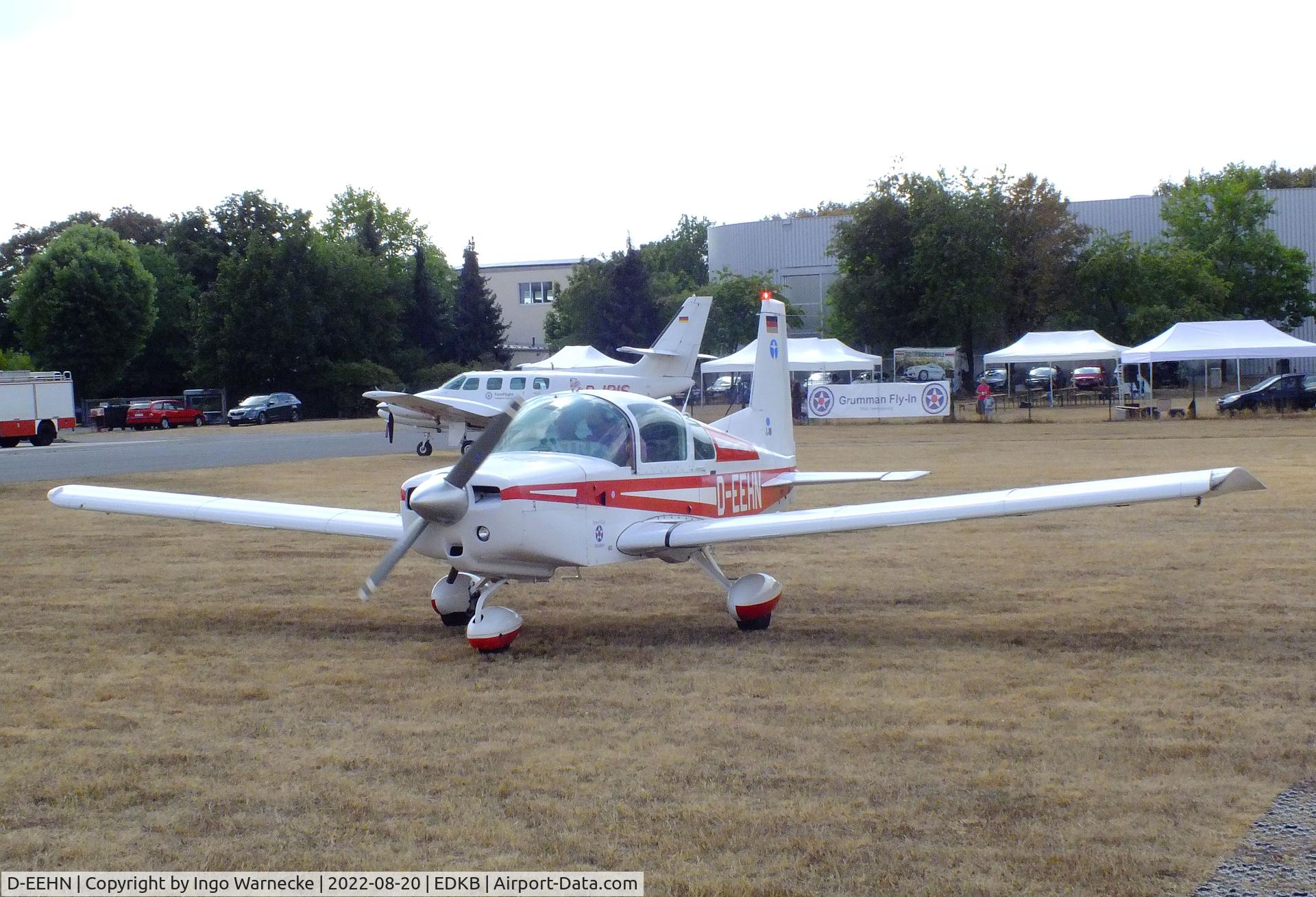 D-EEHN, 1973 Grumman American AA-5 Traveler C/N AA5-0345, Grumman American AA-5 Traveler at the 2022 Grumman Fly-in at Bonn-Hangelar airfield