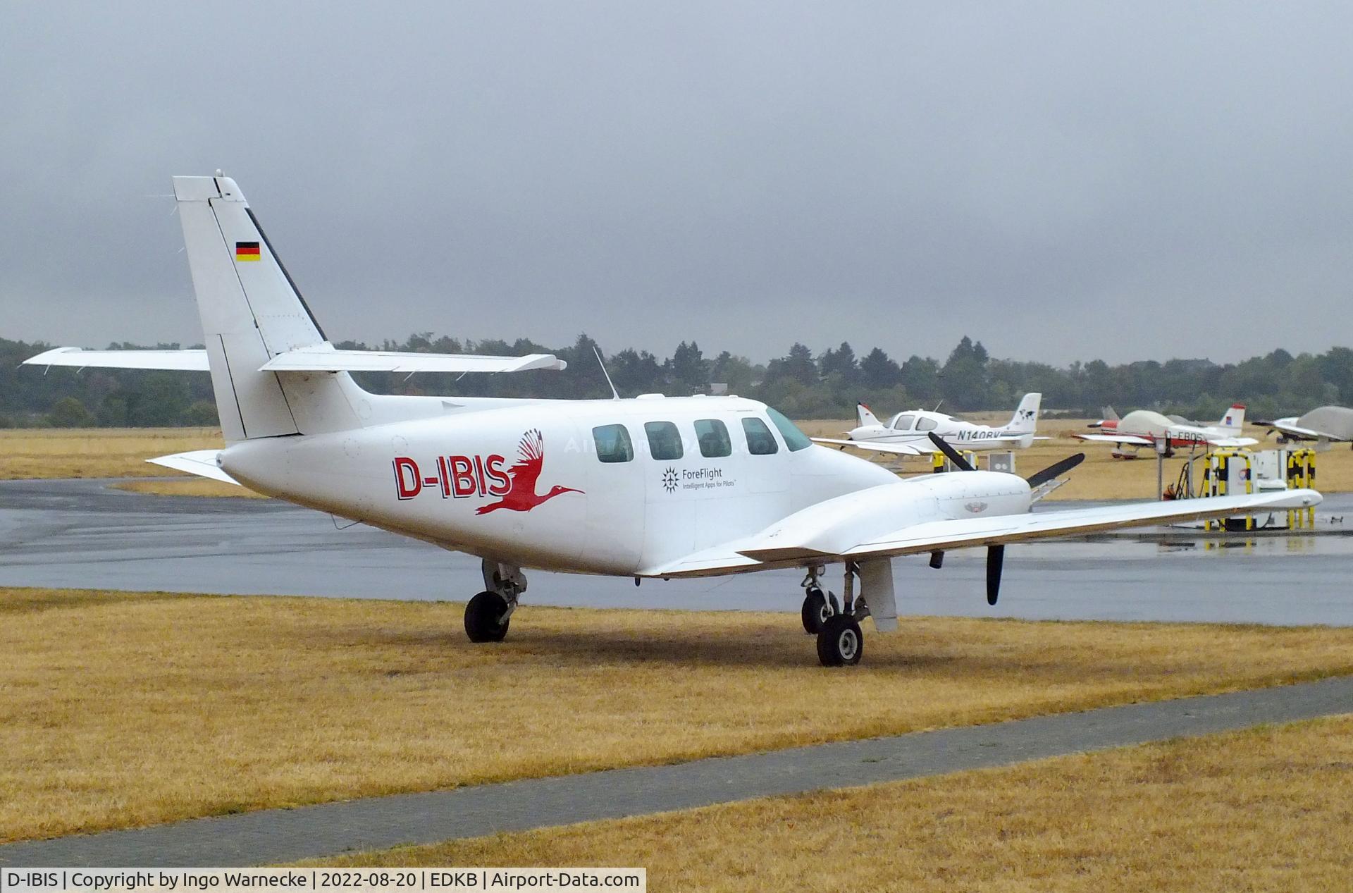 D-IBIS, 1981 Cessna T303 Crusader C/N T30300024, Cessna T303 Crusader at Bonn-Hangelar airfield during the Grumman Fly-in 2022