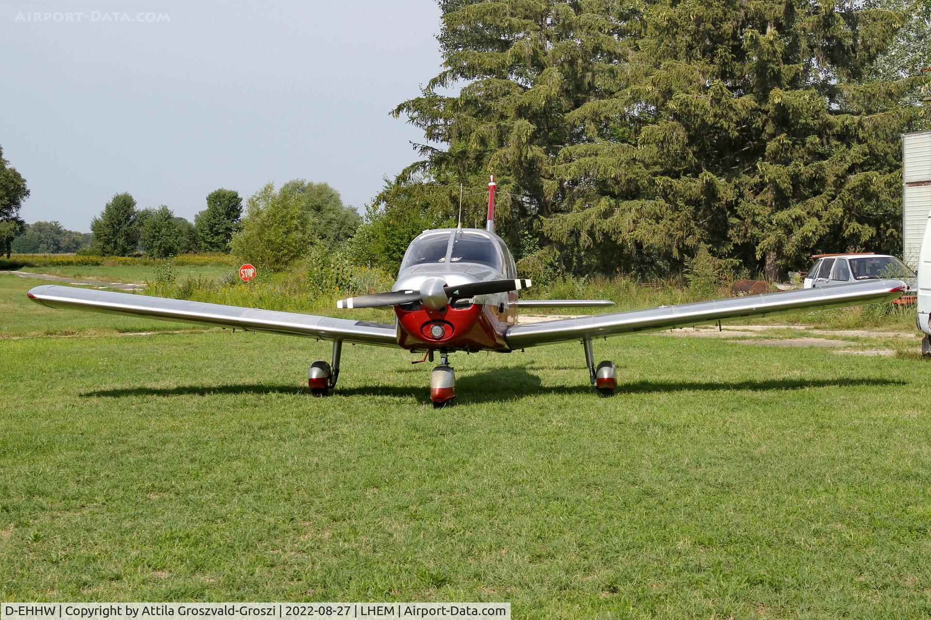 D-EHHW, 1962 Piper PA-28-160 Cherokee Cherokee C/N 28-546, LHEM - id.Rubik Ernö Airport, Esztergom