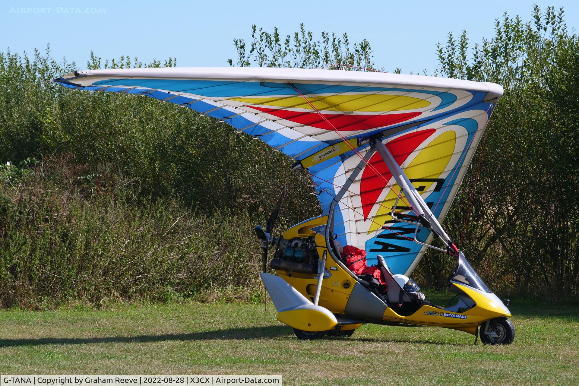 G-TANA, 2006 Air Creation Tanarg 912S(1) / iXess 15 C/N BMAA/HB/485, Parked at Northrepps.