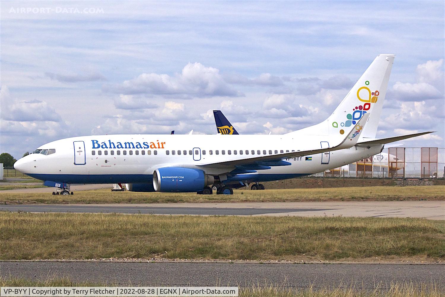 VP-BYY, 2004 Boeing 737-752 C/N 30038, At East Midlands Airport