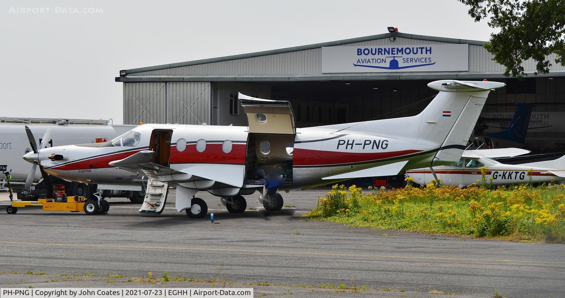 PH-PNG, 2009 Pilatus PC-12/47E C/N 1121, Arrived at BAS