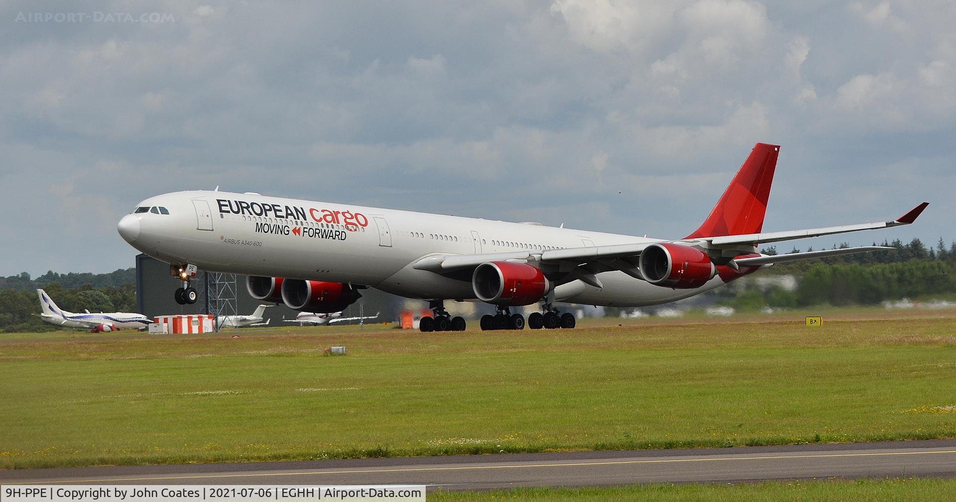9H-PPE, 2006 Airbus A340-642 C/N 787, Departing off 26