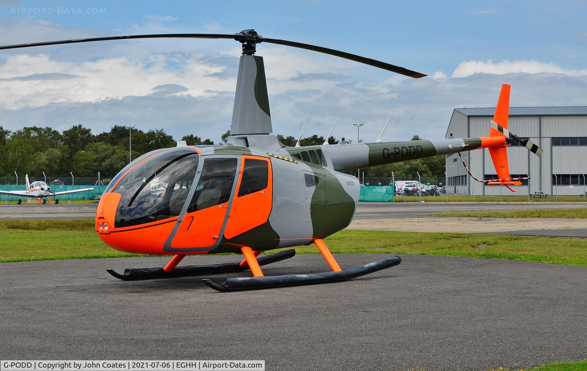 G-PODD, 2016 Robinson R66 Turbine C/N 0727, At Bliss Avn.