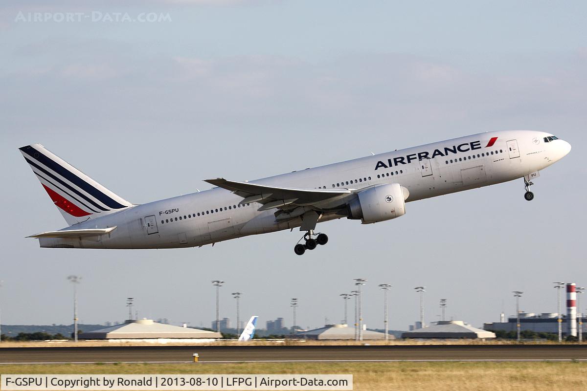 F-GSPU, 2002 Boeing 777-228/ER C/N 32309, at cdg