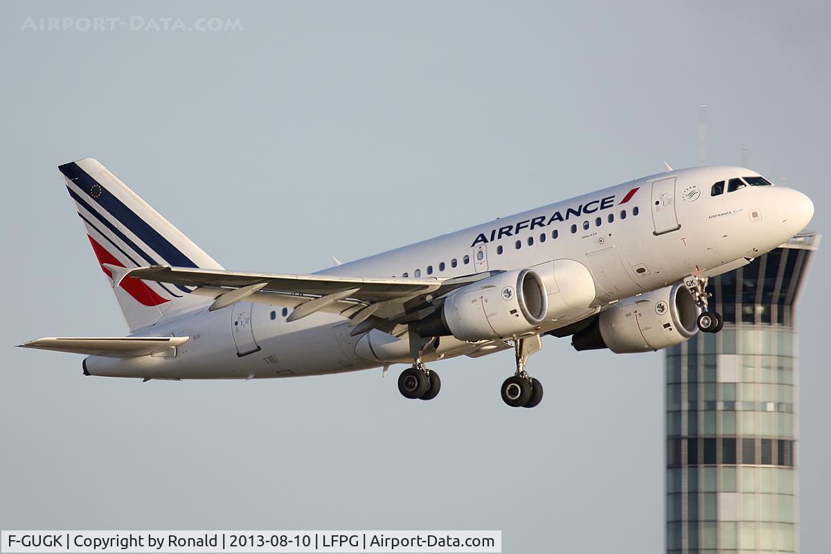 F-GUGK, 2005 Airbus A318-111 C/N 2601, at cdg