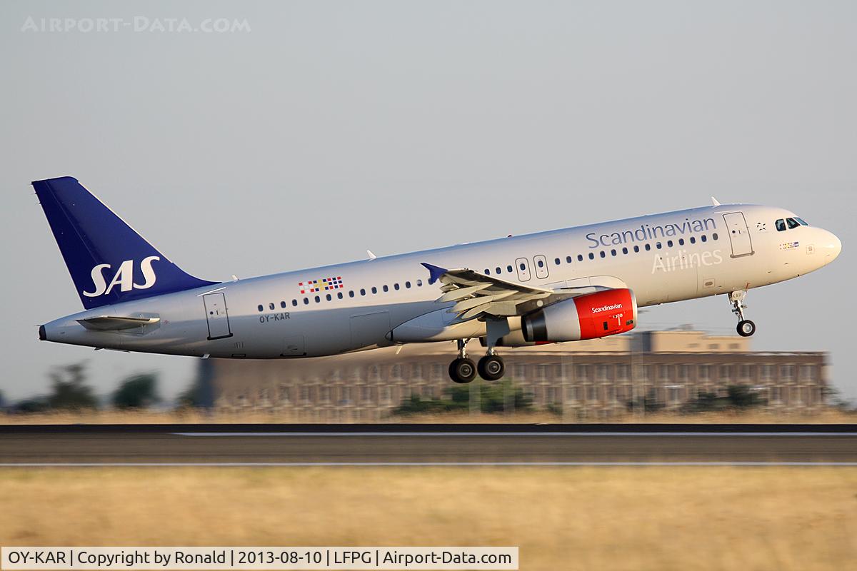 OY-KAR, 2007 Airbus A320-232 C/N 3159, at cdg