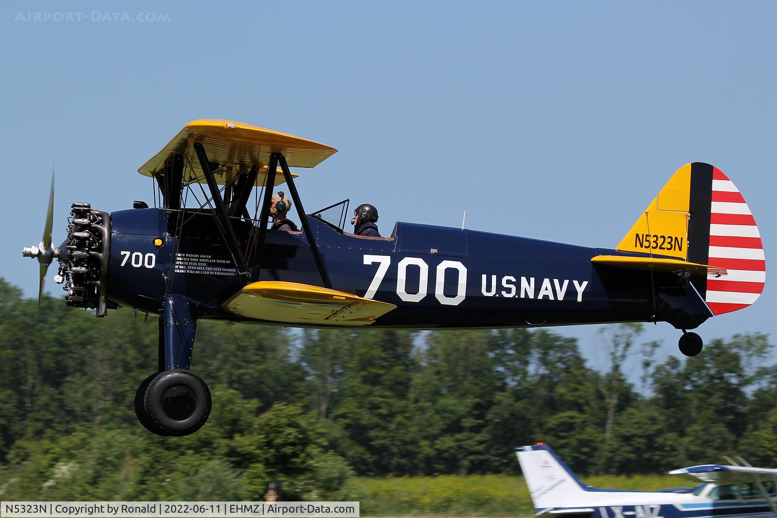 N5323N, Boeing E75 C/N 75-5809, at ehmz