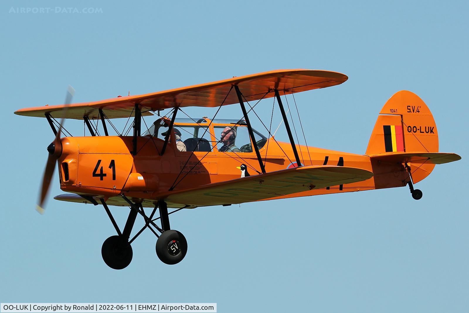 OO-LUK, Stampe-Vertongen SV-4B C/N 1183, at ehmz