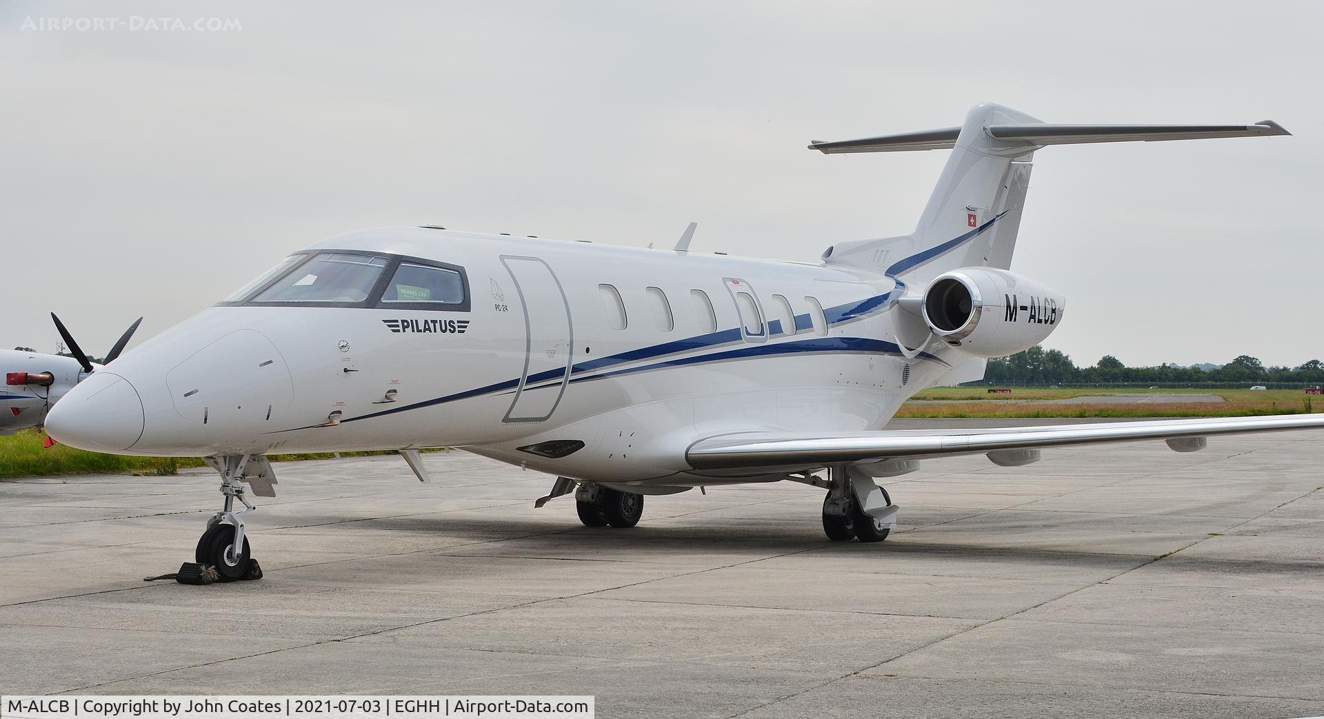 M-ALCB, 2019 Pilatus PC-24 C/N 167, Parked at BAS