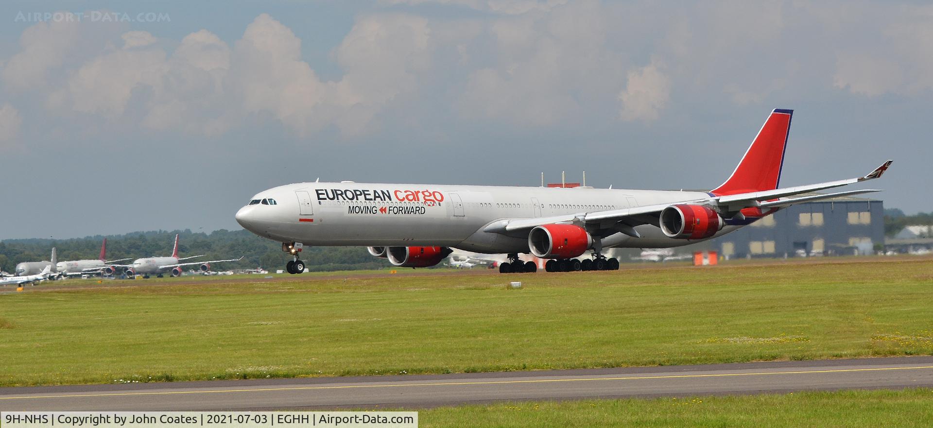 9H-NHS, 2006 Airbus A340-642 C/N 736, About to lift off 26