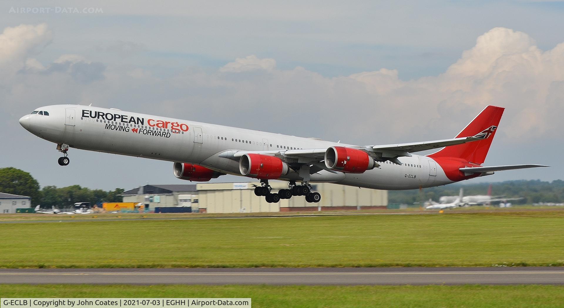 G-ECLB, 2006 Airbus A340-642 C/N 753, Lifting off 26