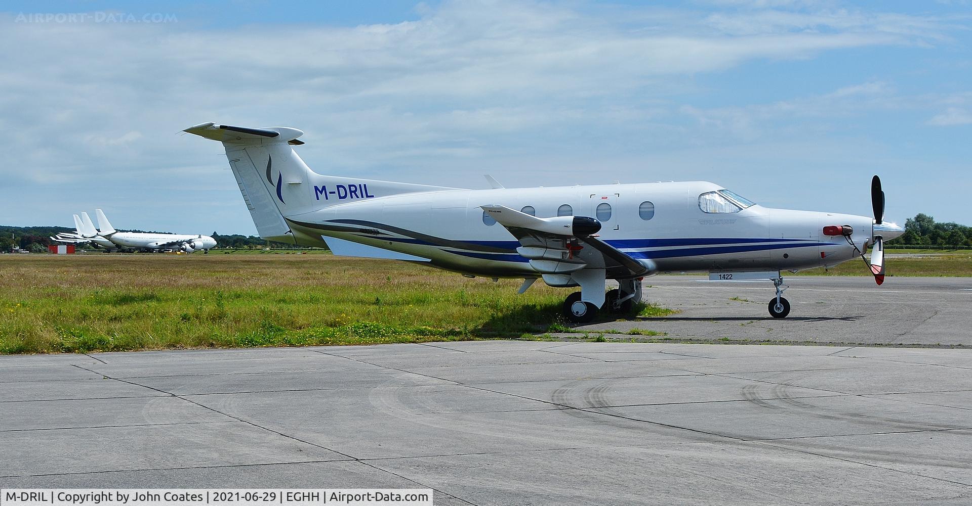 M-DRIL, 2013 Pilatus PC-12/47E C/N 1422, Parked at BAS