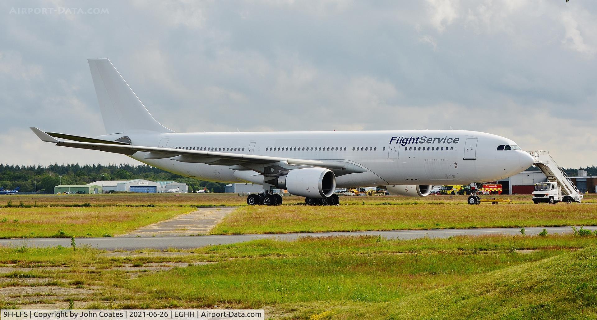 9H-LFS, 2007 Airbus A330-203 C/N 871, At Cargo parking