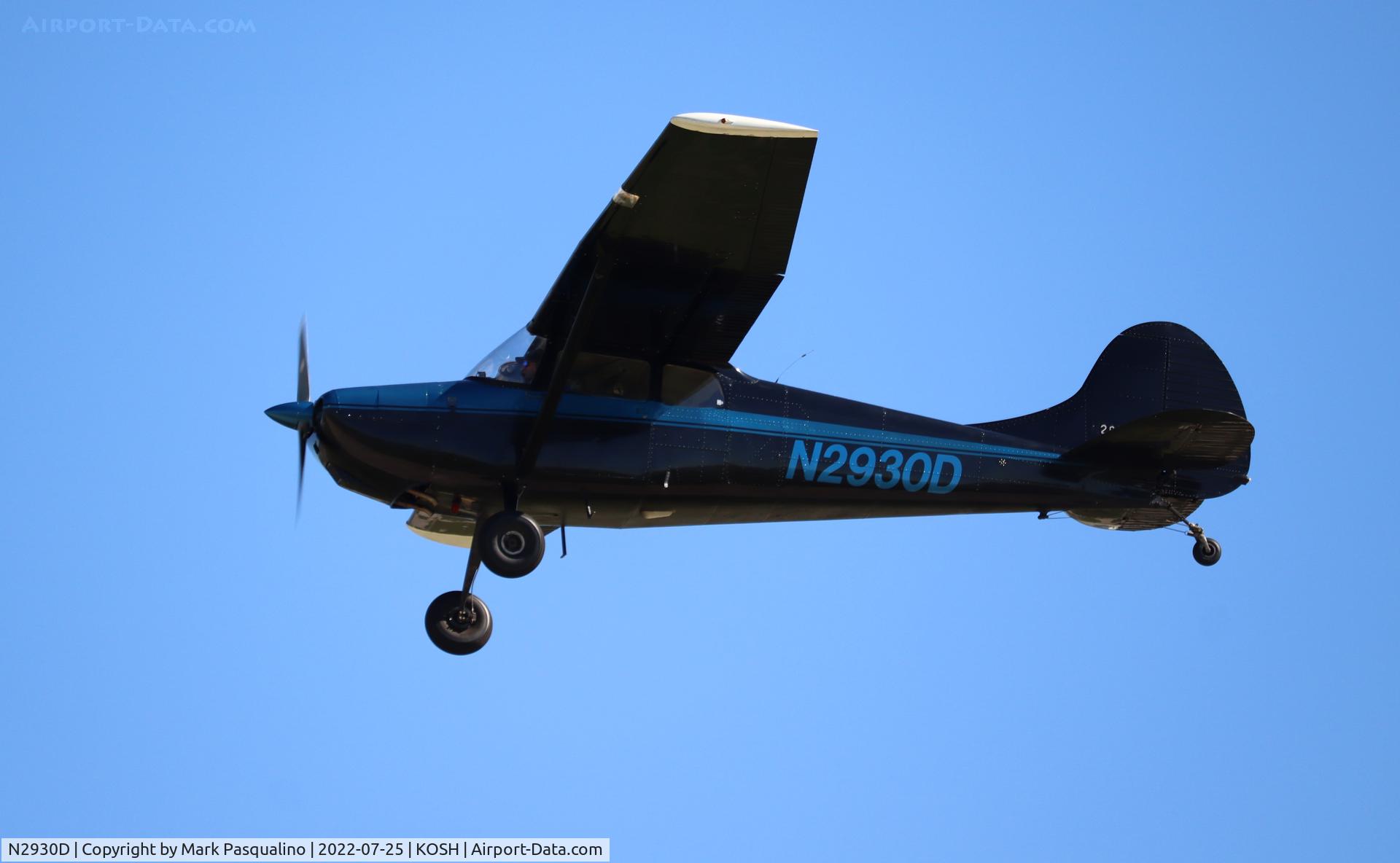 N2930D, 1955 Cessna 170B C/N 26873, Cessna 170B