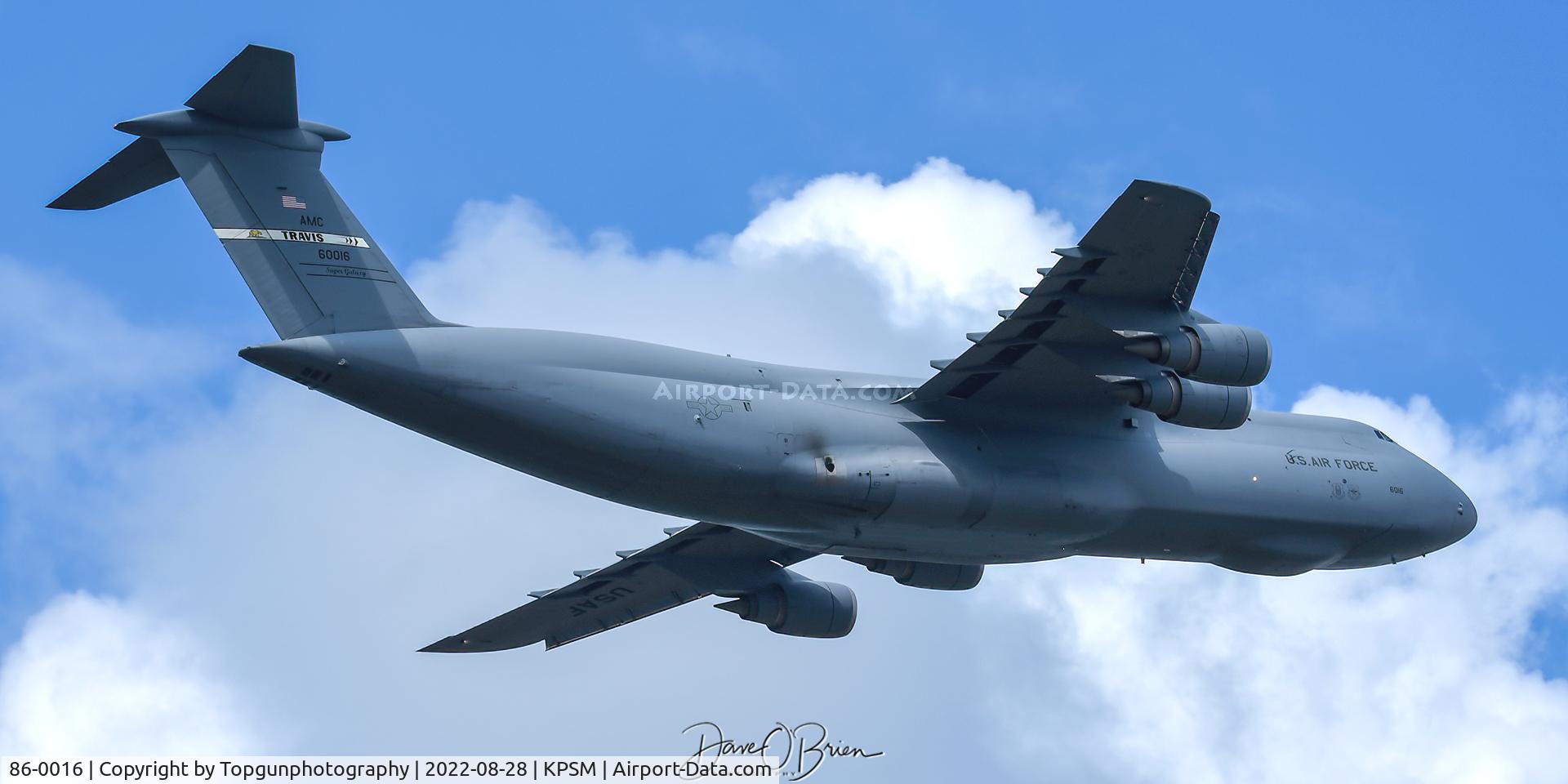 86-0016, 2015 Lockheed C-5M Super Galaxy C/N 500-0102, REACH741